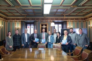 Les auteurs ayant collaboré à l'ouvrage "Sion, une histoire en capitale"